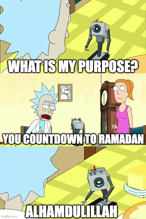 Ramadan meme butter